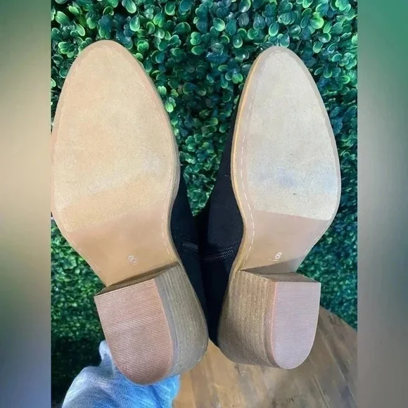 Corkys Black Suede Bootie - Size 6 New - Picture 6 of 6